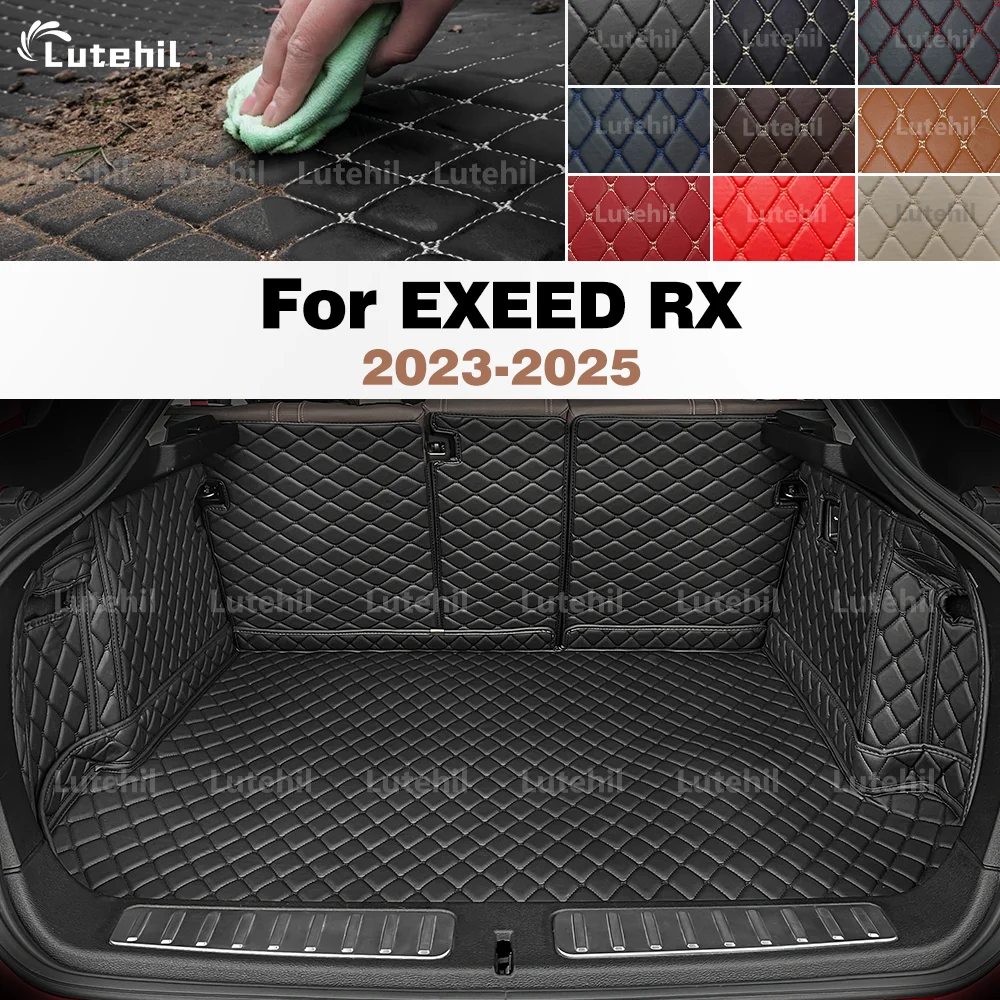 

LUTEHIL для EXEED RX 2023 2024 2025, авто полное покрытие, коврик для багажника, автомобильный защитный коврик, грузовая подкладка, аксессуары для интерьера