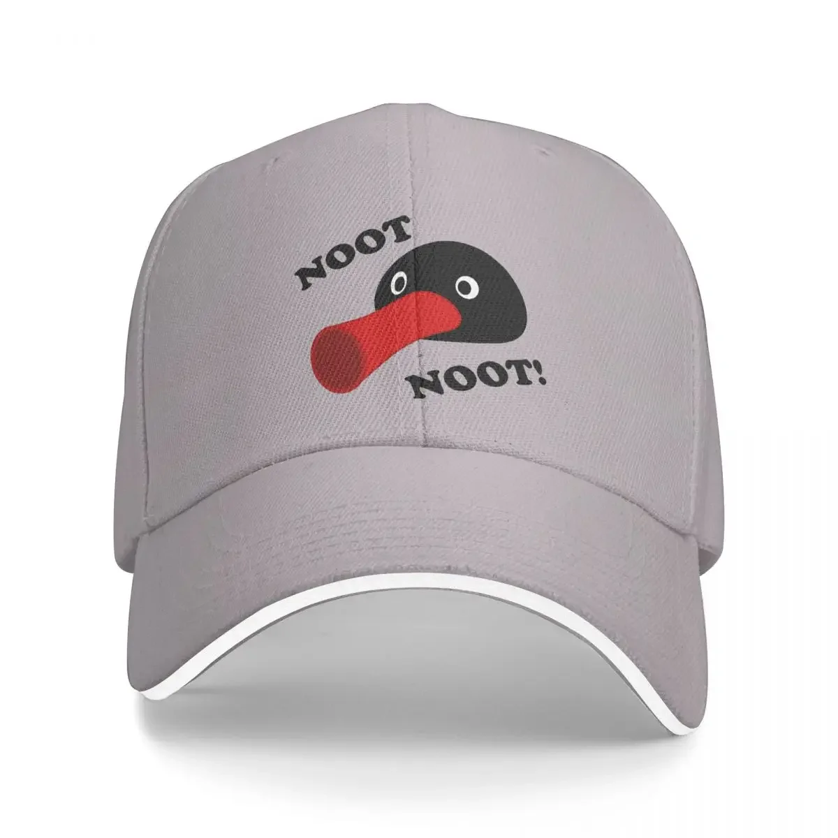 

Бейсболка Noot Head Pingu с героями мультфильмов, мужская Кепка с козырьком от солнца, ветрозащитная Кепка