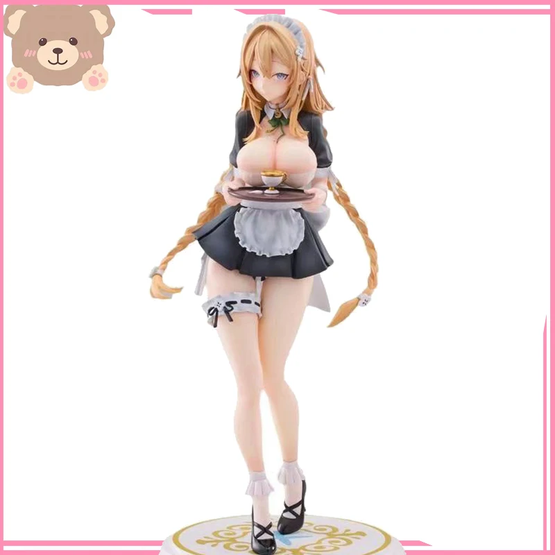 

1/7 Chinese Anime Figures PVC Action Figure Toy Original 26cm Milk Time YU Zero Creative freng Game Collectible Model Doll