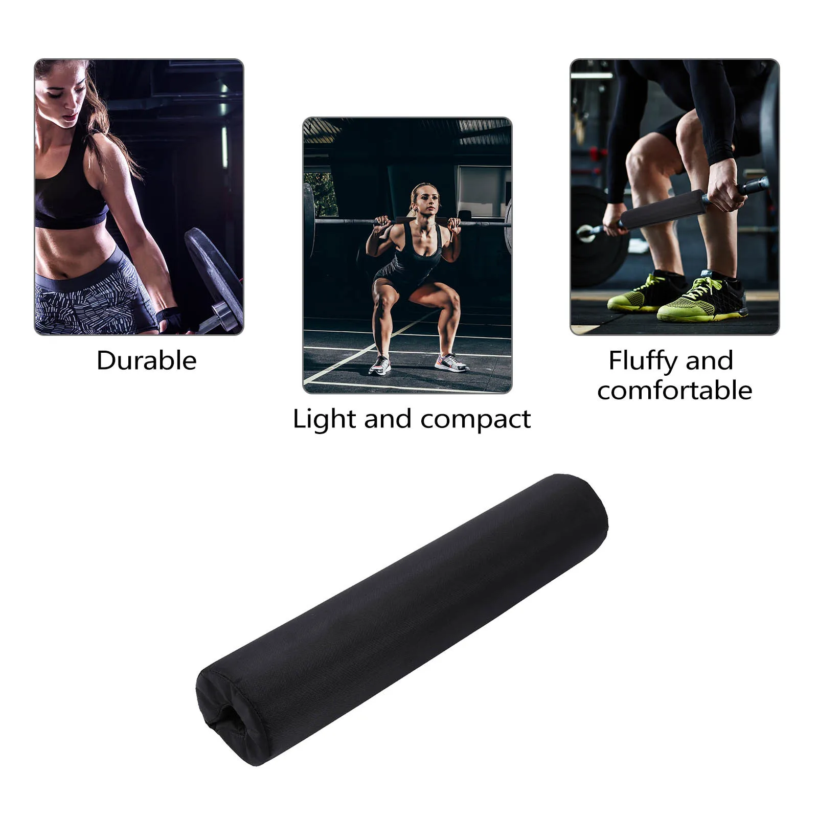 

Barbell Cushion Squat Shoulder Pad Weightlifting Neck Support Durable Rubber Sponge Bar Pad For Back Protection Lightweight