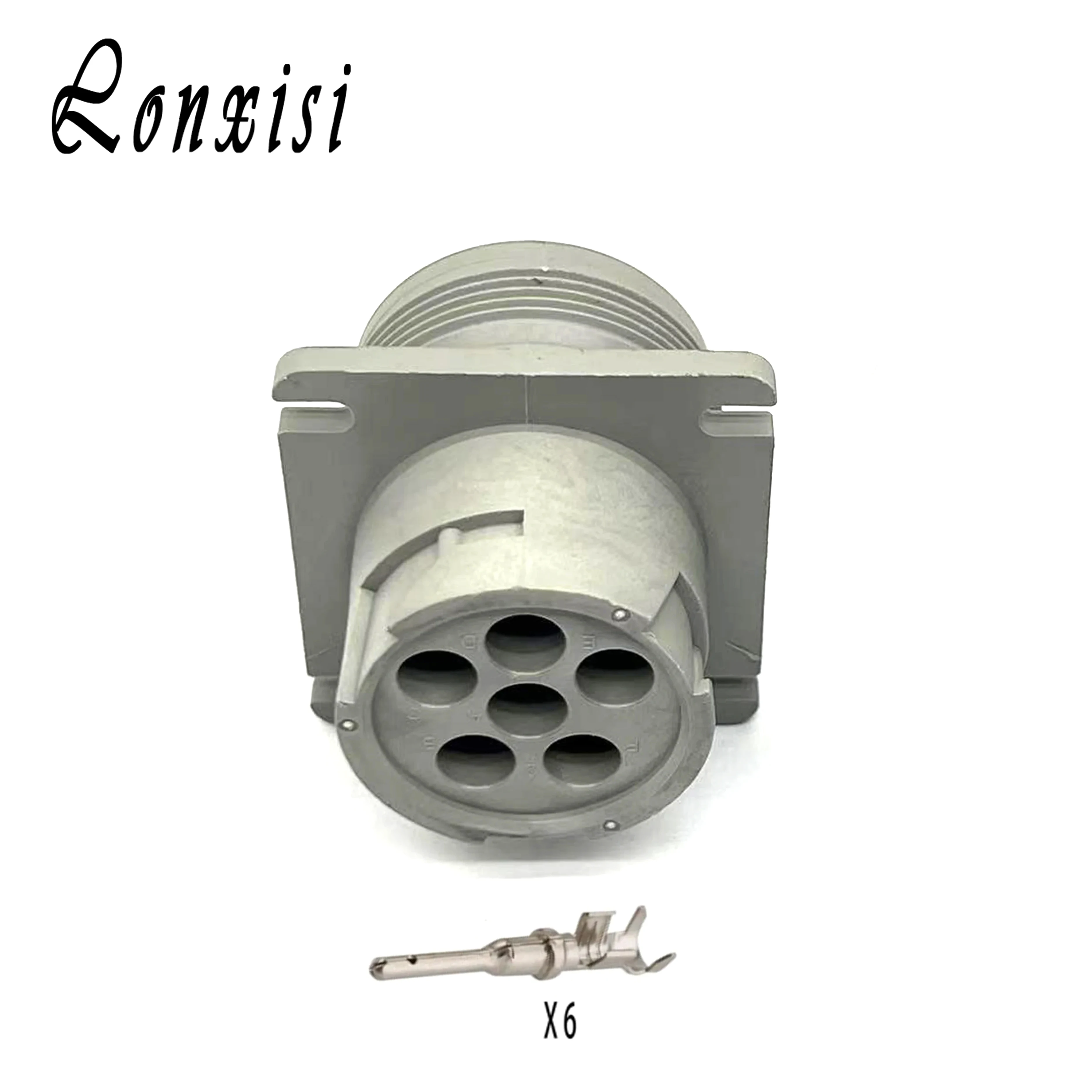 6 Pin HD16-6-96S DEUTSCH HD10-6-96P Male Female Connector ROHS Environmental Protection Waterproof Flame Retardant