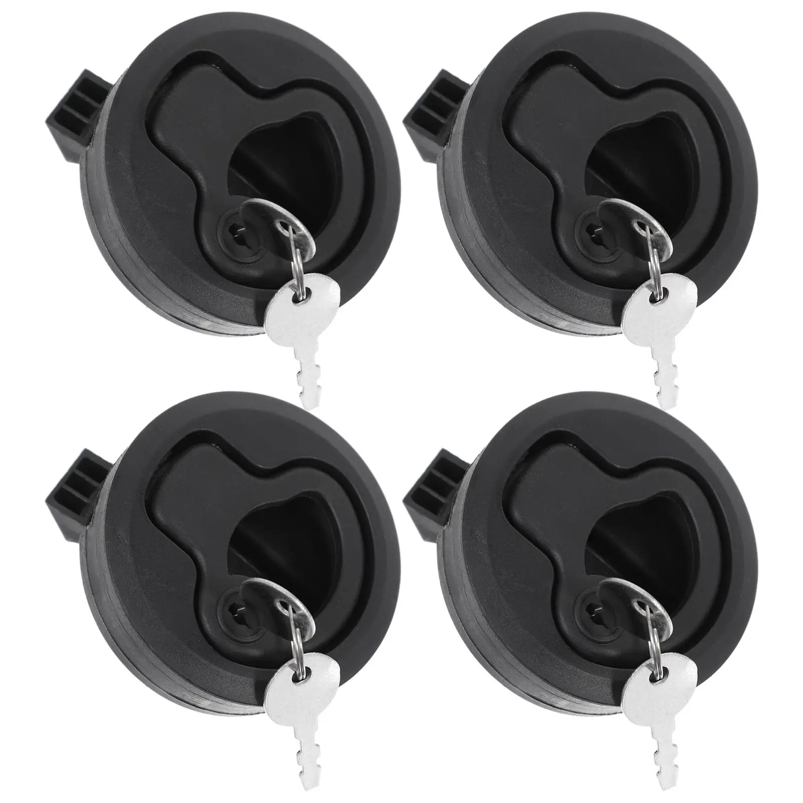 

Flush Marine Hatch Latch Durable UV Stabilized Boat Lid Latches Hardware Hatches Cabinets RV Tool Door Locks