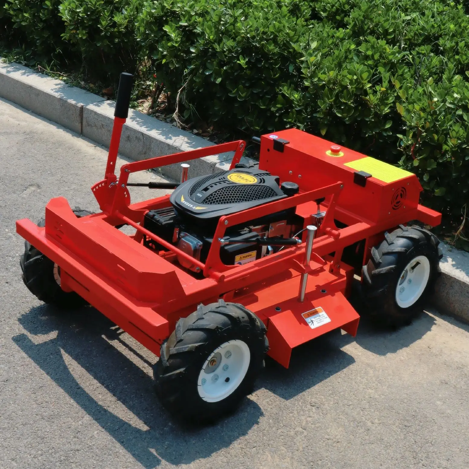 

Customized Factory Direct Sale Wheeled Intelligent Remote Control Lawn Mower Agricultural Mower Machinery Gasoline/Diesel Robot