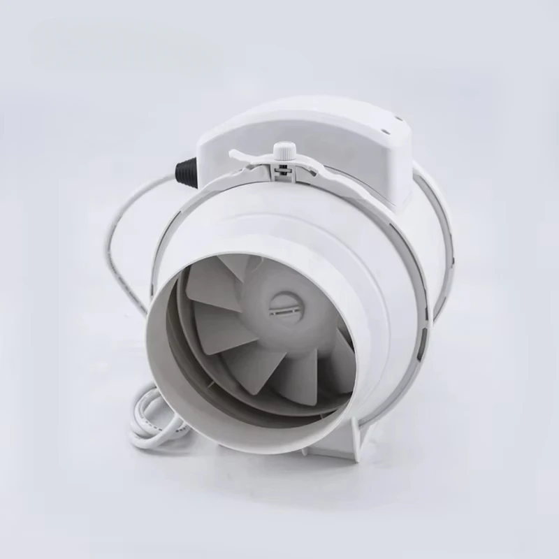 4 Inch and 6 Inch 350CFM Ventilation line Duct Exhaust Fan with Smart Control