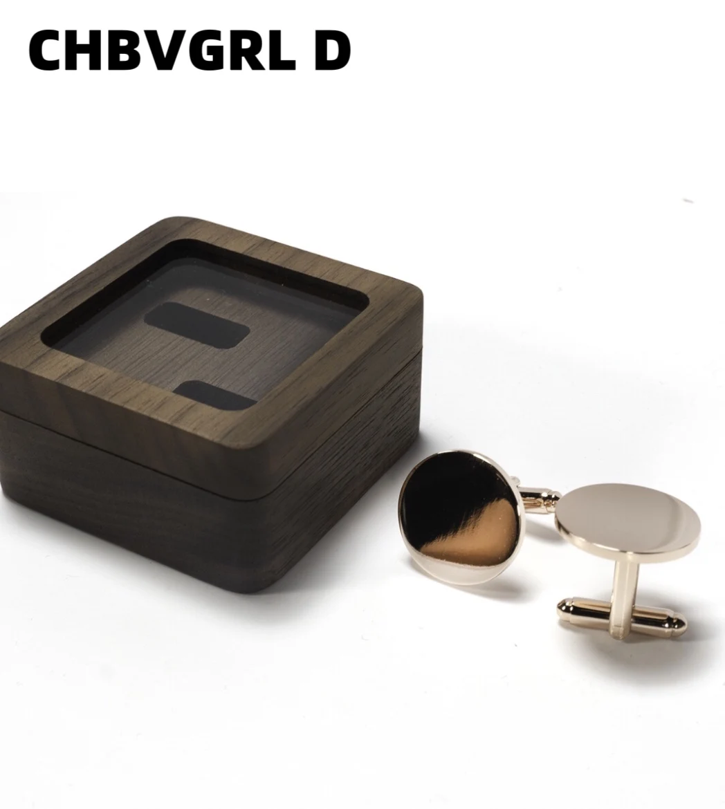 

Элитная подарочная коробка для свадебных запонок из орехового дерева, персонализированная коробка для запонок жениха, свадебный подарок, праздничный подарок.