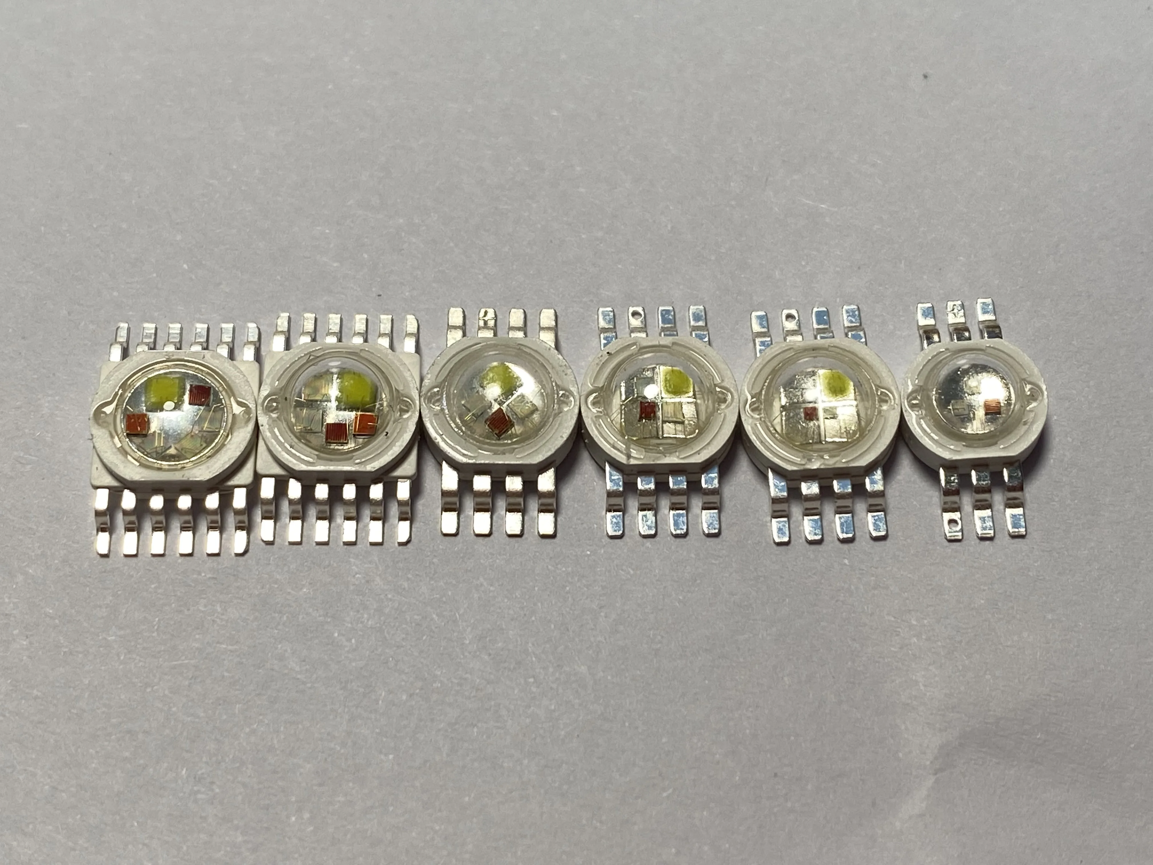 20pcs/lot LED RGBWA UV 6in1 5in1 4in1 3in1 for LED RGBW/RGB Lighting LED Chips Red/Green/Bule/White/Amber UV