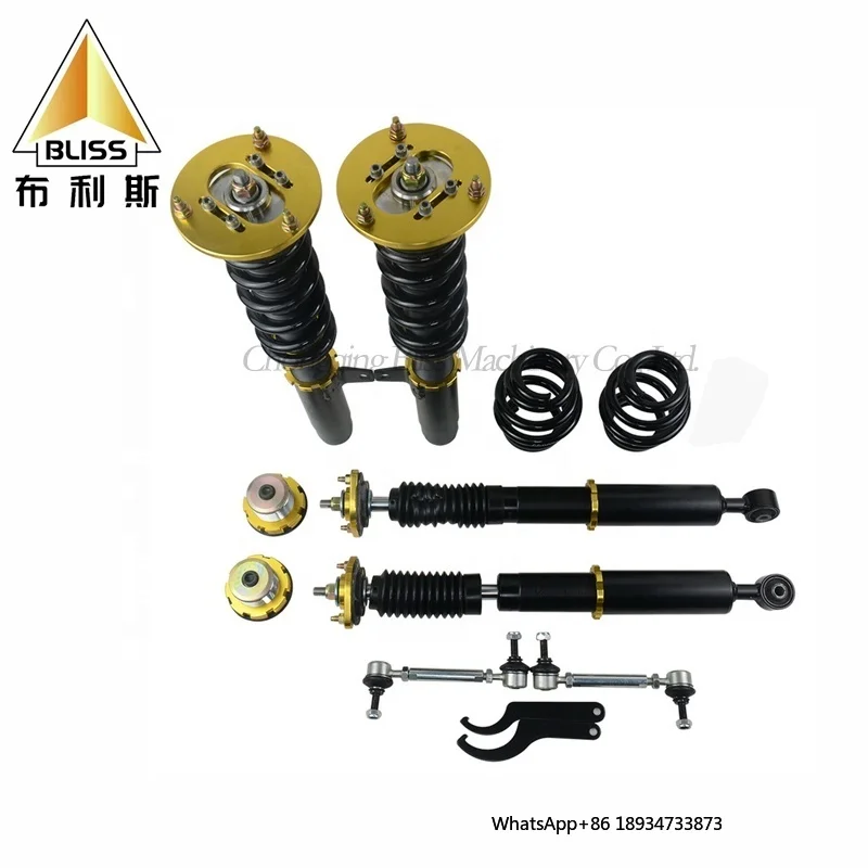 High Quality Standard Racing Version Tower Top Coilovers Shock Absorber For BMW 3 Series E46 1998-2005