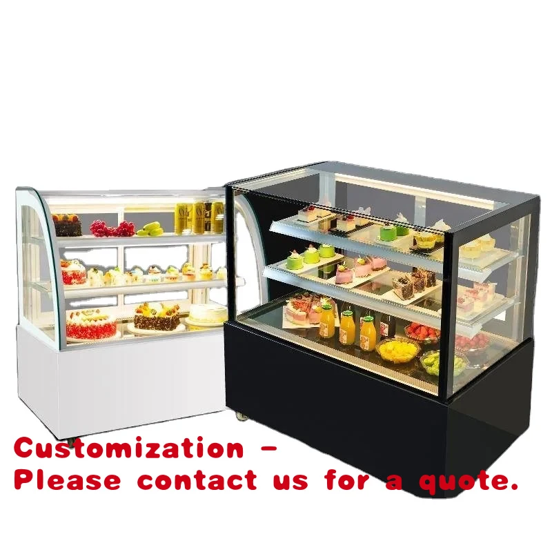 

Customize.Household and Hotel Bakery Showcase Glass Door Cake and Dessert Freezer Cabinet Display