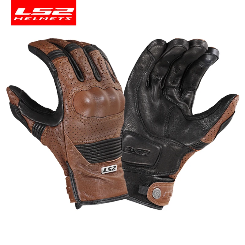 LS2 Gants d'équitation de moto MG-020 gants de protection confortables résistants à l'usure de l'écran tactile de la moto