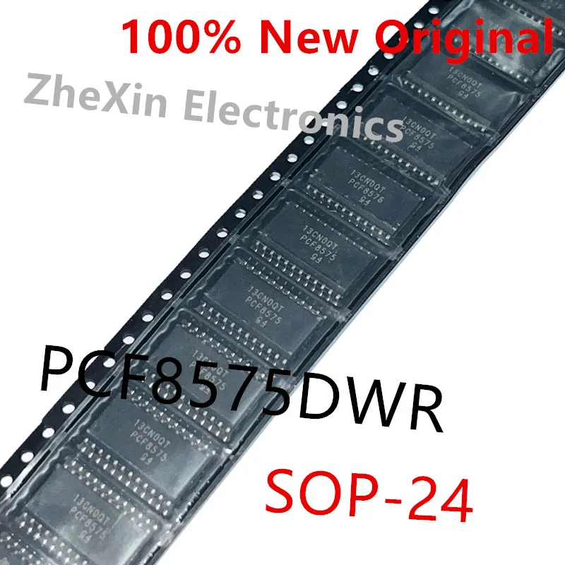 5 Pçs/lote PCF8575DWR PCF8575 、 PCF8575PWR PF575 、 PCF8575DBR 、 PCF8575TS/1 PCF8575TS Novo chip extensor de E/S I2C e SMBus
