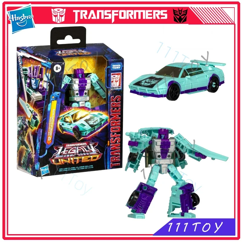재고 있음 Hasbro 트랜스포머 클래식 토이 레거시 유나이티드 디럭스 G2 브레이크다운 액션 피규어 로봇 장난감 수집품 선물 취미