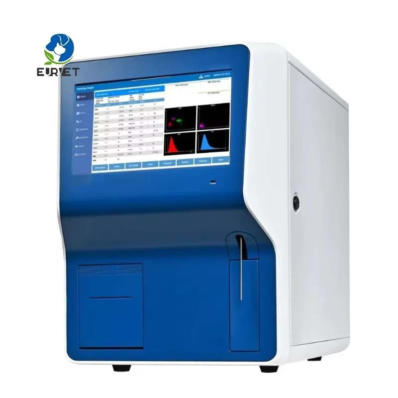 2026 Clinical Analytical Instruments Reusable 5 Part Veterinary Hematology Analyzer for Dog Diagnosis Veterinary Equipment