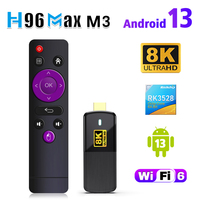 Smart TV Stick H96 Max M3 MINI TV Dongle for IOS Android 13 HDMI-compatible TV Box