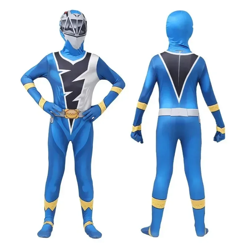 Anime Cosplay Kids Ranger Knight Dragon Team Cosplay Kostuum Jumpsuit Halloween Party Cosplay Halloween Carnaval Pak