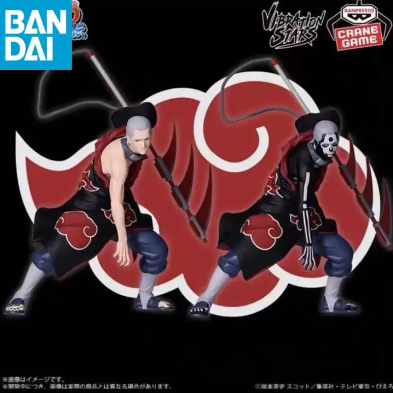 

In Stock Bandai Namco Banpresto Genuine Naruto Vibration Stars Akatsuki Hidan Pvc 14Cm Figure Model Collector Figurine Toy Gift