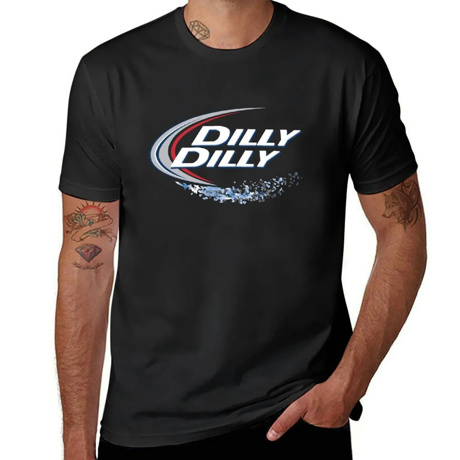 

DILLY T-Shirt Blouse custom t-shirts tops anime figures mens funny t shirts