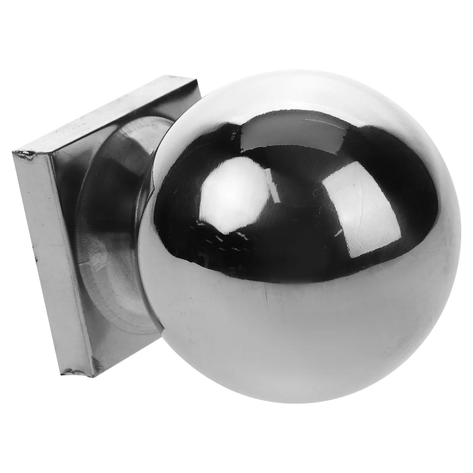 

Stainless Steel Ball Guardrail Post Cover Cap Fence Parts Decorative Railing Balls Banister Handrail Replacement Versatile