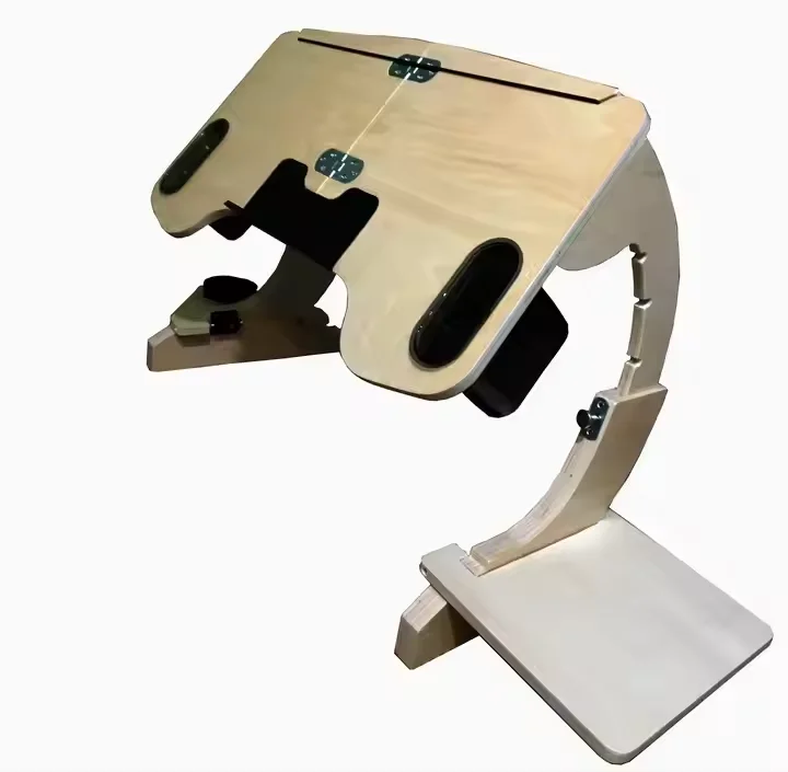 لوحة كمبيوتر محمولة صغيرة الكثافة مكتب كمبيوتر محمول طاولة سيارة متنقلة للسرير أو حامل كمبيوتر السيارة حامل كمبيوتر محمول خشبي متنقل #5