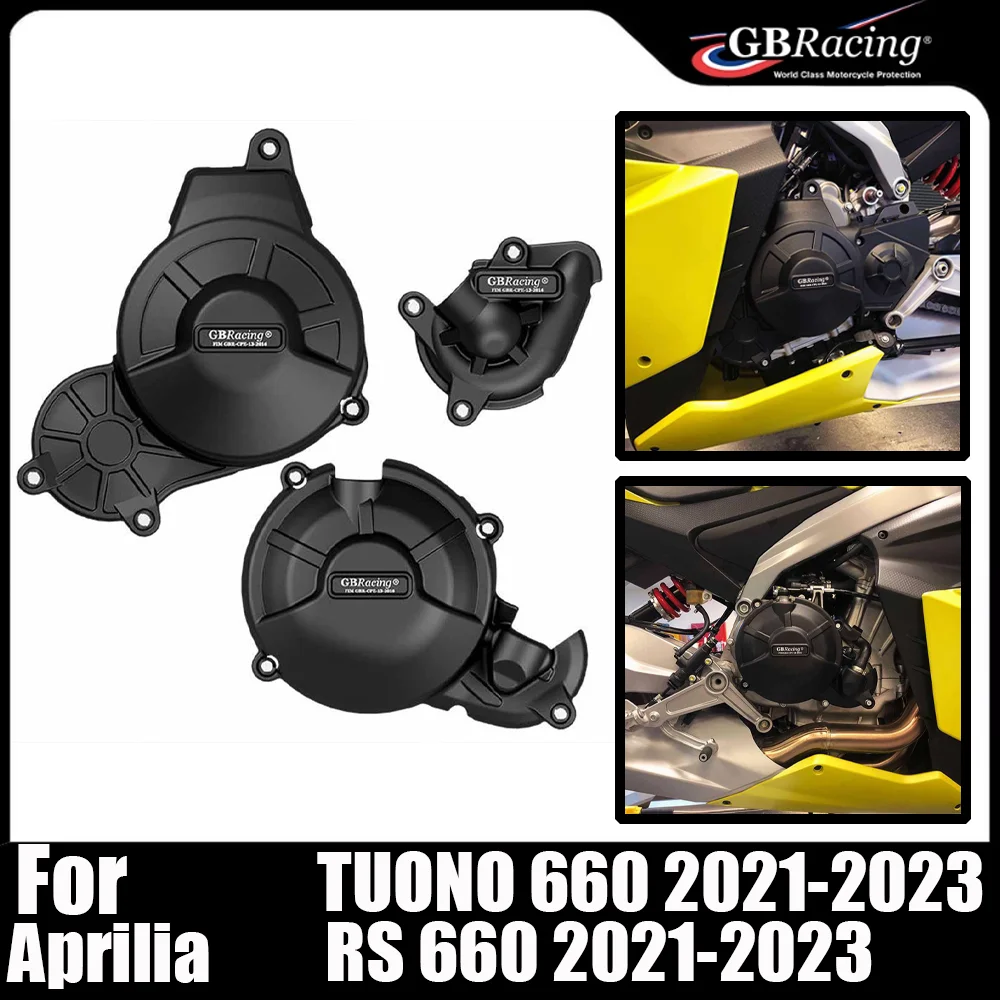 

Motorcycles Engine cover Protection case For Aprilia RS 660 TUONO 660 2021-2023 Engine Covers Protectors