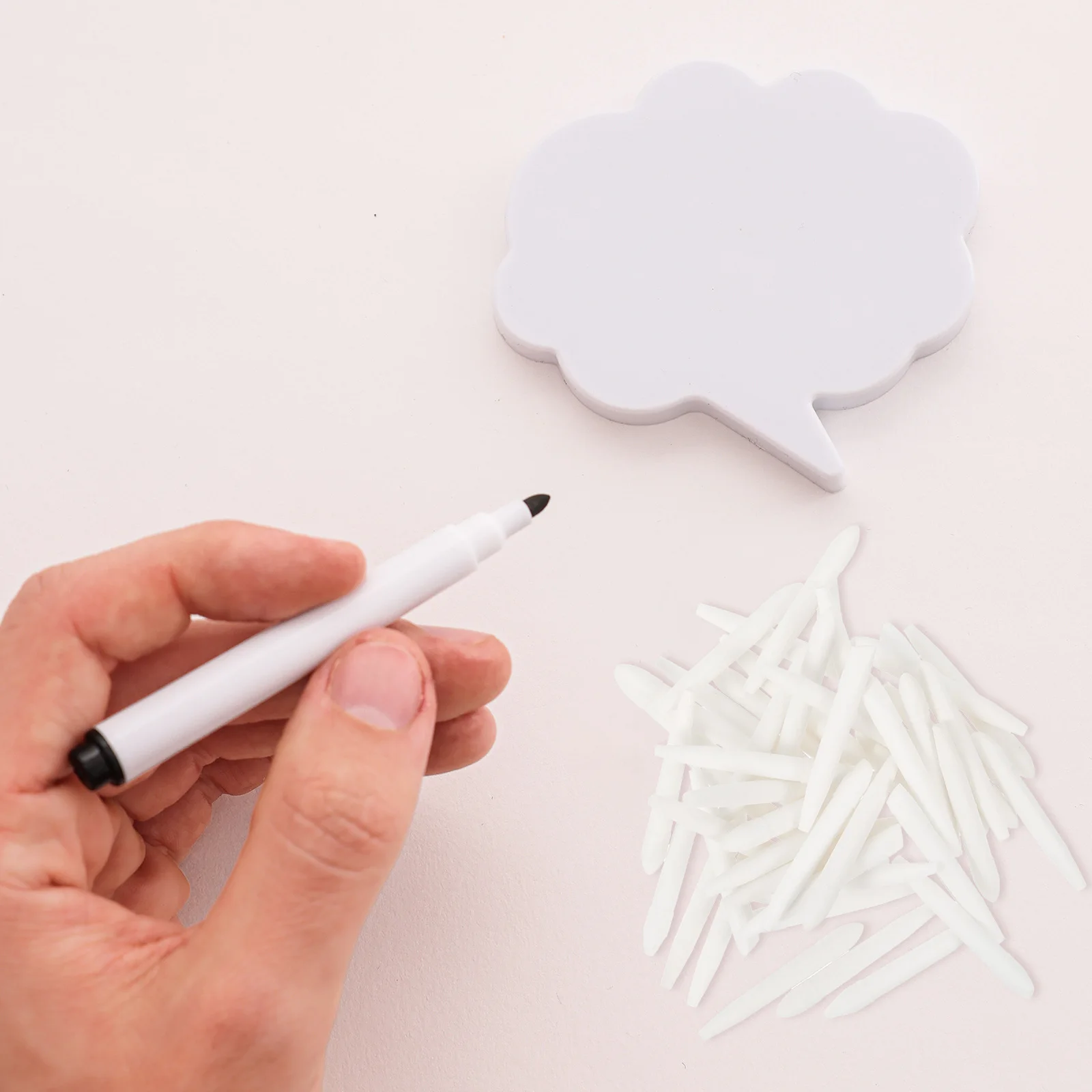 

40 Pcs Paint Pen Points Replacement Marker Tips Metal Nibs for Paint Markers Whiteboard Pens Students Smooth Portable