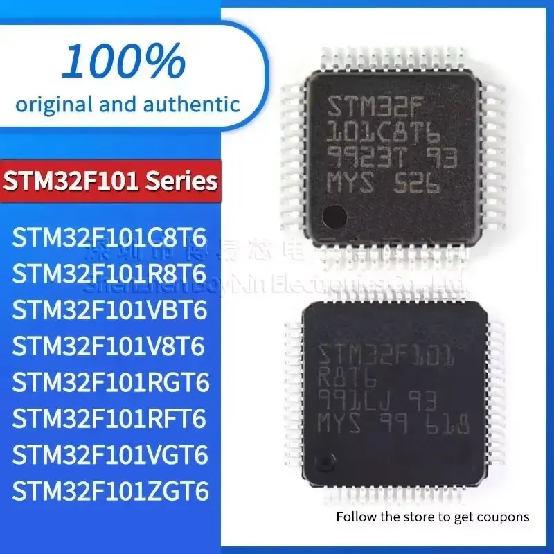 

STM32F101ZGT6 STM32F101VGT6 STM32F101RFT6 STM32F101RGT6 STM32F101V8T6 Standard quality STM32F101VBT6 STM32F101R8T6 STM32F101C8T6