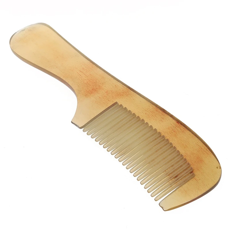 AS60-4X Professional Beauty Ox Horn Hair Comb Brush Spa Massage Salon