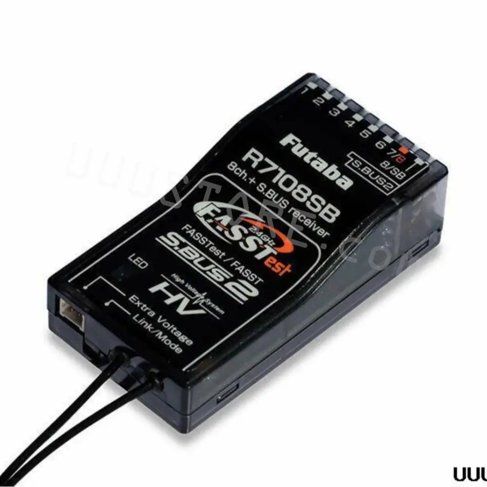 Original Futaba R7108SB 2.4Ghz S.Bus2 SBUS FASSTest Receiver 14SG/18MZ/18SZ for 16IZ transmitter RC FPV racing drone