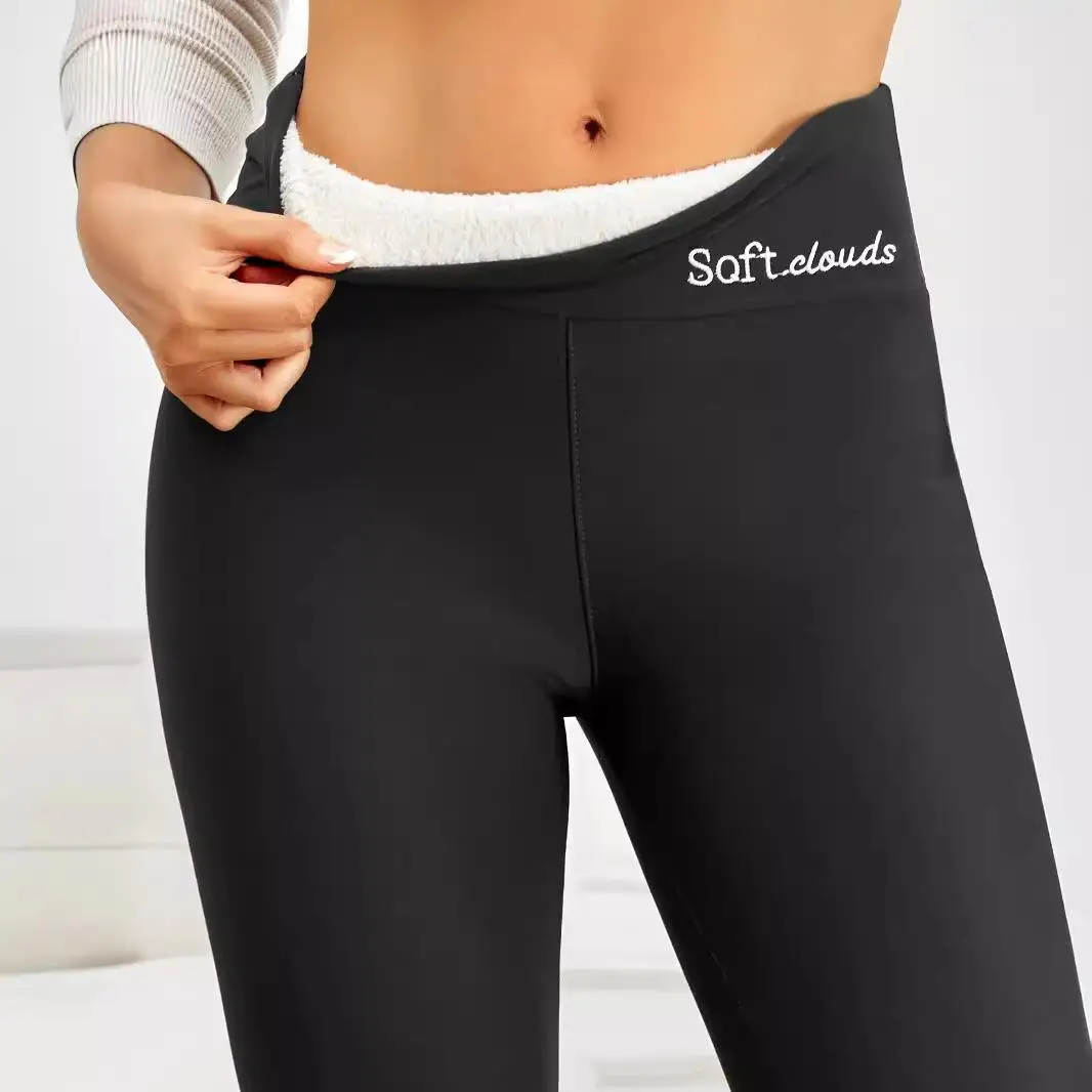 

2024 New Autumn Winter Bamboo Charcoal Fiber plus Size Warm Leggings Women's Fashion Thermal Trousers Comfortable Breathable
