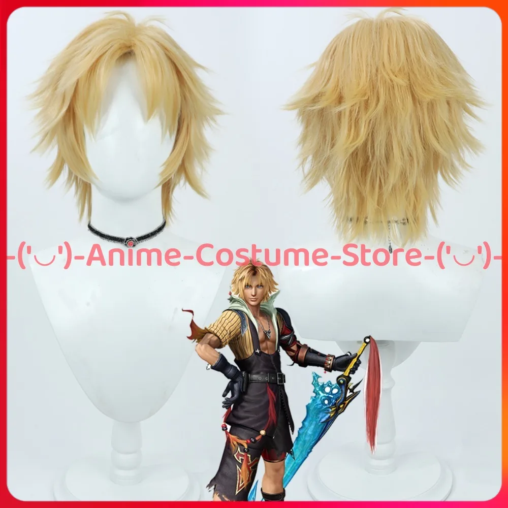 

Tidus Косплей Парик Аниме Игровой Персонаж Хэллоуин Карнавальный Костюм Партии Парики Термостойкие Синтетические Волосы