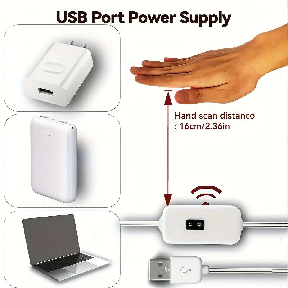 LED Strip Licht Hand Sweep Zwaaien Sensor DC 5 V USB 2835 Backlight LED TV Keuken Onder Kast Lamp LED Light Strip Diode Verlichting