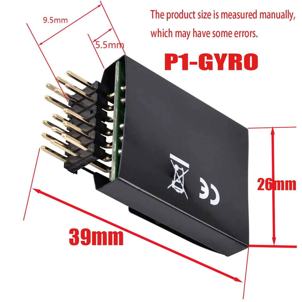 3-osiowy kontroler lotu System stabilizacji P1 Gyro NEW P1-GYRO do samolotu SU27 ze stałym latającym skrzydłem