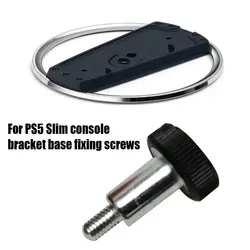 For Sony PS5 Slim Editions Game Console Vertical Stand Dock Base Screw Replacement Base Holder Screw
