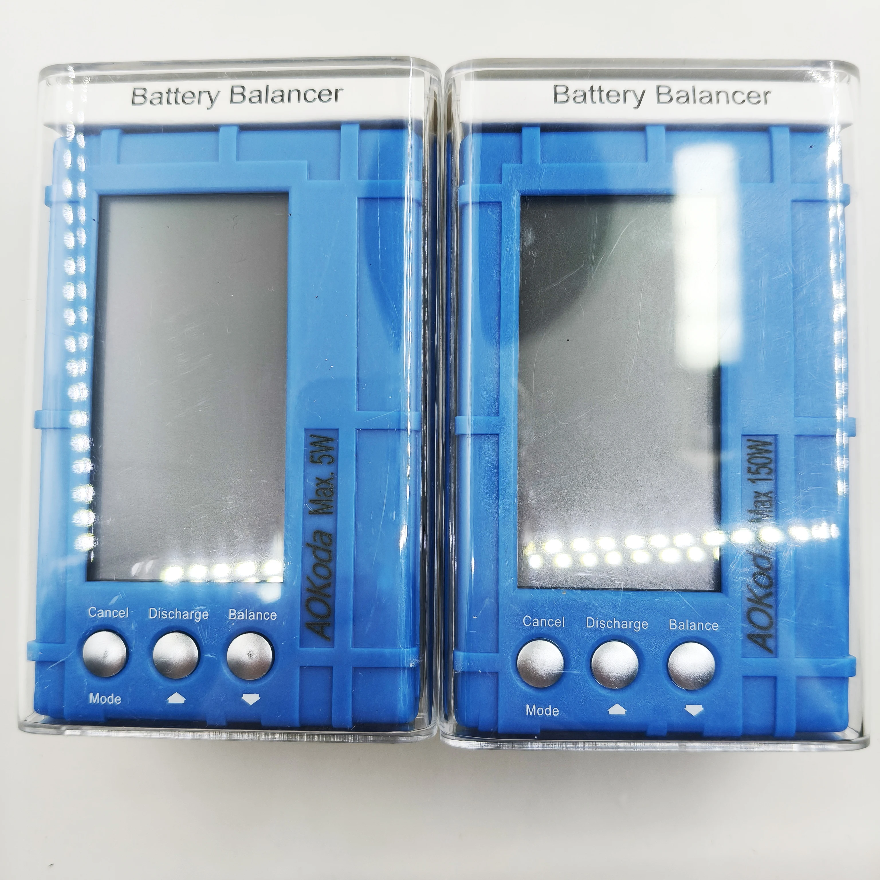 AOKoda 3-in-1 Batterie Balancer LCD Spannungsanzeige 5W/150W Lipo2s-6s, geeignet für ferngesteuertes Spielzeugzubehör