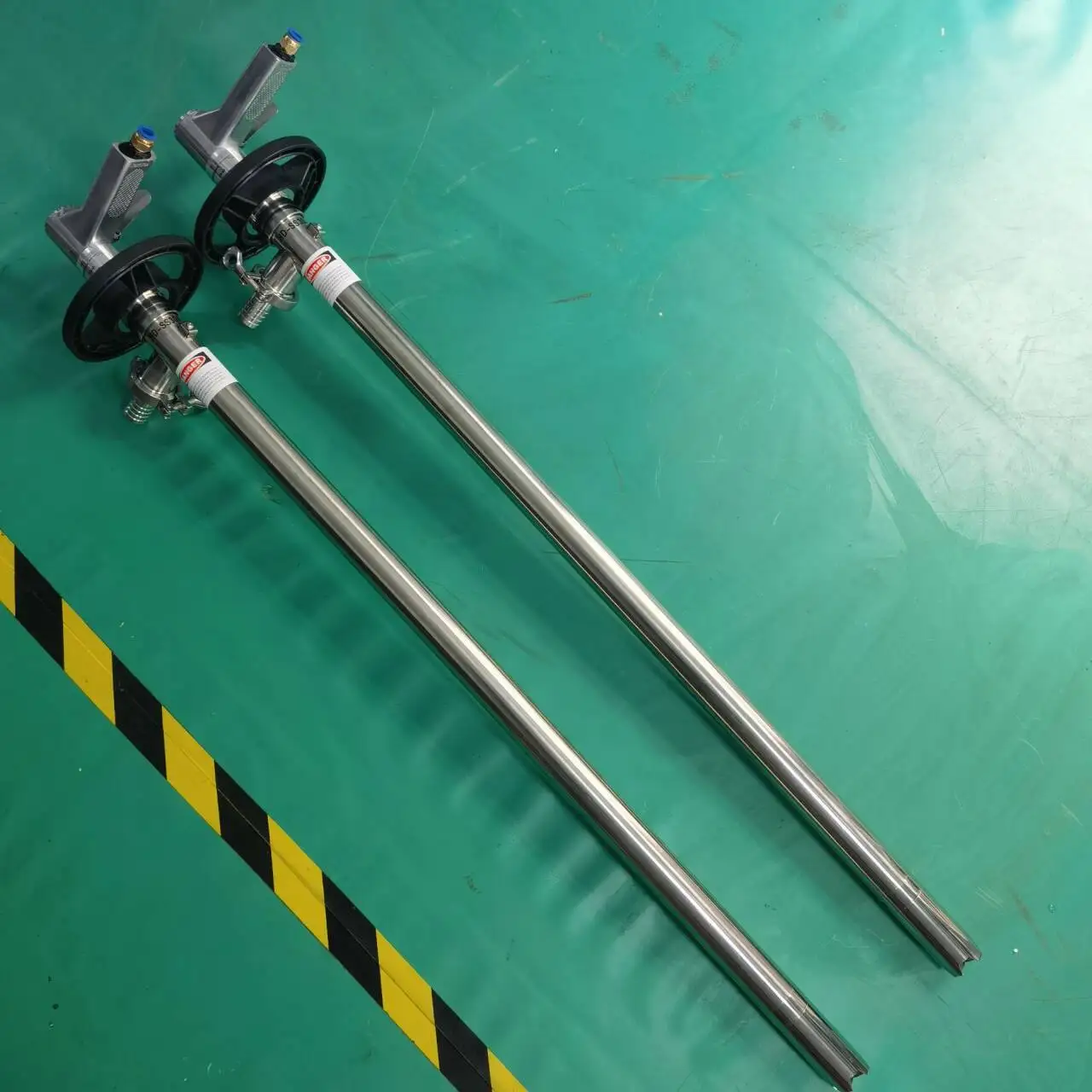 High-viscosity Pneumatic Pump Screw-type Barrel Pump 1.3KW Stainless Steel Drum Pump