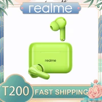 Realme Buds T200 auriculares inalámbricos Bluetooth 5,4 auriculares ANC cancelación activa de ruido auriculares LDAC de alta resolución 530mAh Larga modo de reposo