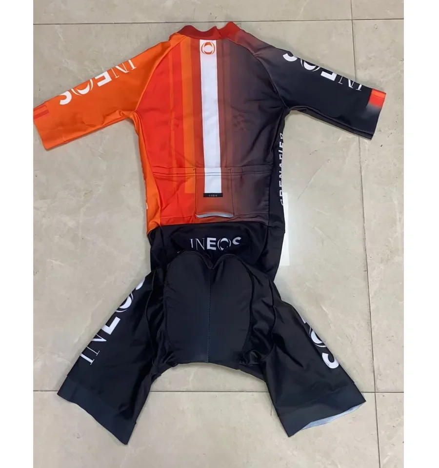 LASER CUT Skinsuit 2025 INEOS Grenadier TEAM Bodysuit SHORT Cycling Jersey Bike Clothing Maillot Ropa Ciclismo