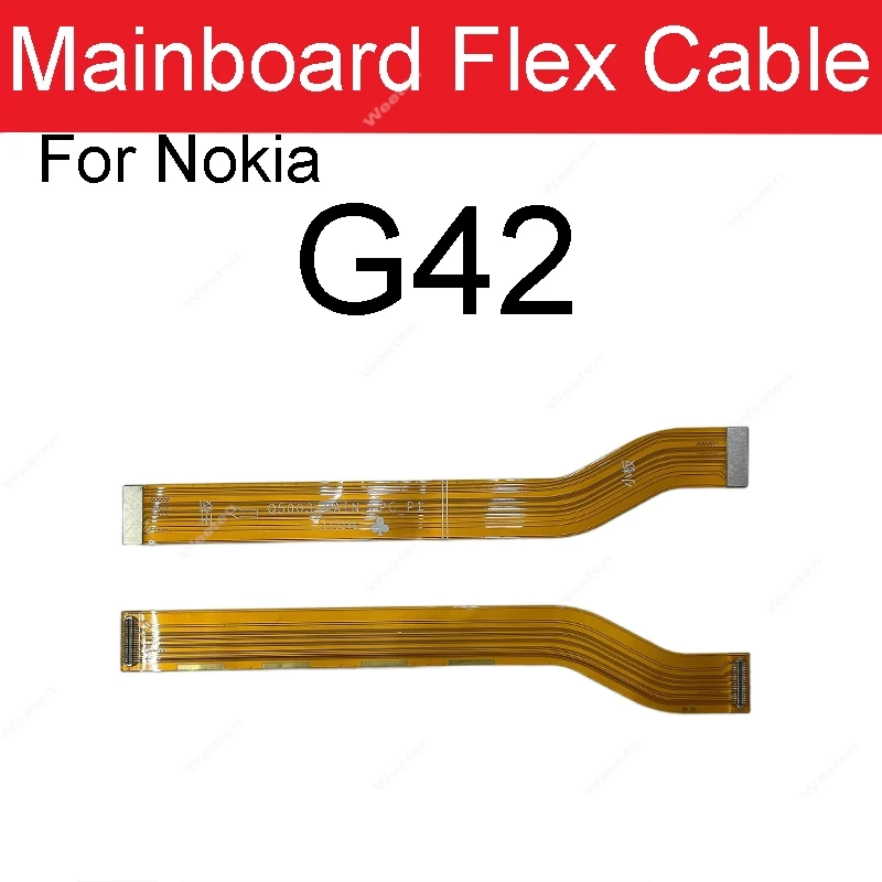 MainBoard Motherboard Flex Cable For Nokia 5.3 7.2 8.3 X10 X20 X71 C1 C2 Motherboard LCD Dispaly Connector Flex Ribbon Parts