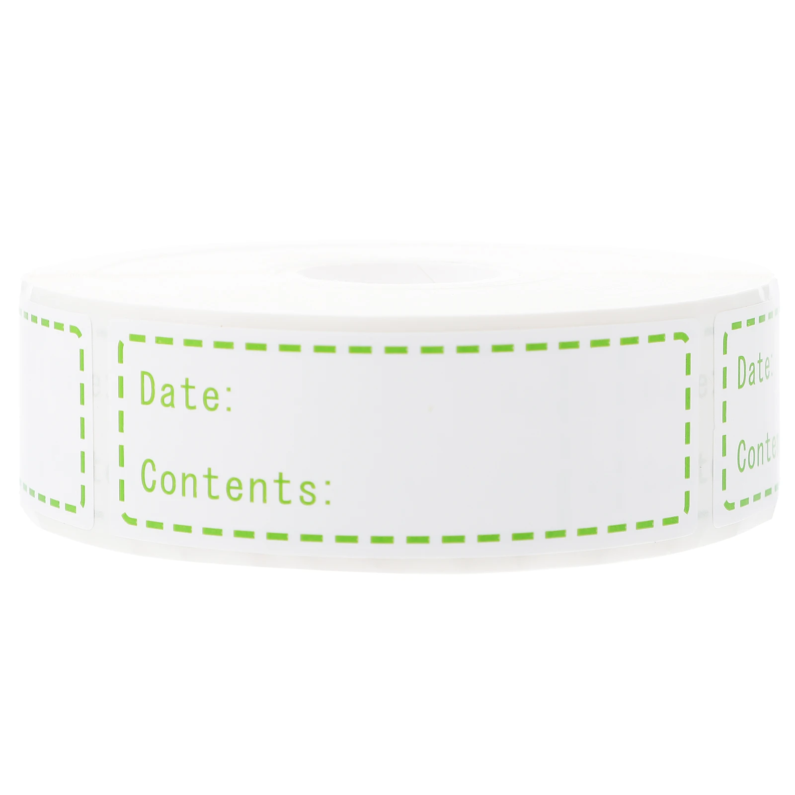 

Food Stickers Roll Red Waterproof Cold-Resistant Fridge Reminder Labels Kitchen Storage Organizer