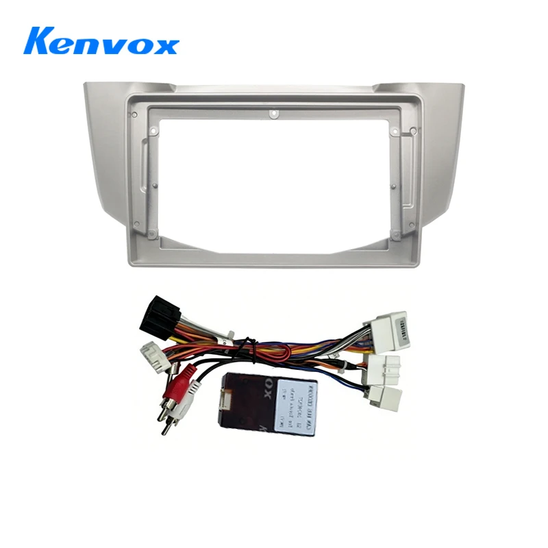 

9 Inch Car Fascia Frame Canbus For Lexus RX330 RX350 RX400 RX450 2004-2007 Android Radio Audio Dash Fitting Panel Kit wire cable