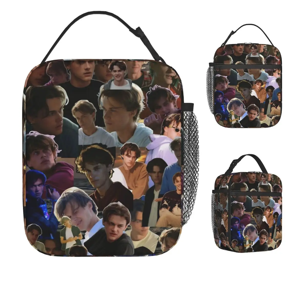 TSITP الصيف تحولت حقيبة غداء جميلة كونراد فيشر صندوق غداء الشاطئ للطفل حقائب اليد الحرارية عادية حقيبة للحفاظ على البرودة #1