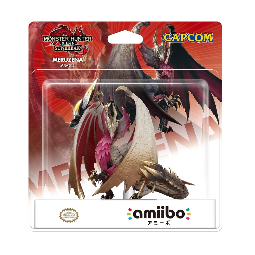 ARTSWIFT Amiibo - Monster Hunter Rise: Sunbreak Series - Malzeno Figure Asian Version Region Free