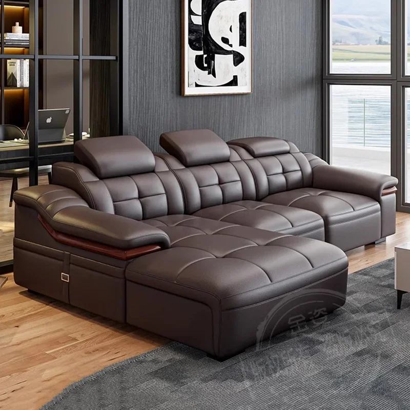 Sectional Minimalist Sofas Living Room Corner Luxury Modern High Quality Sofa Adult European Designer Sillon Cama Furniture
