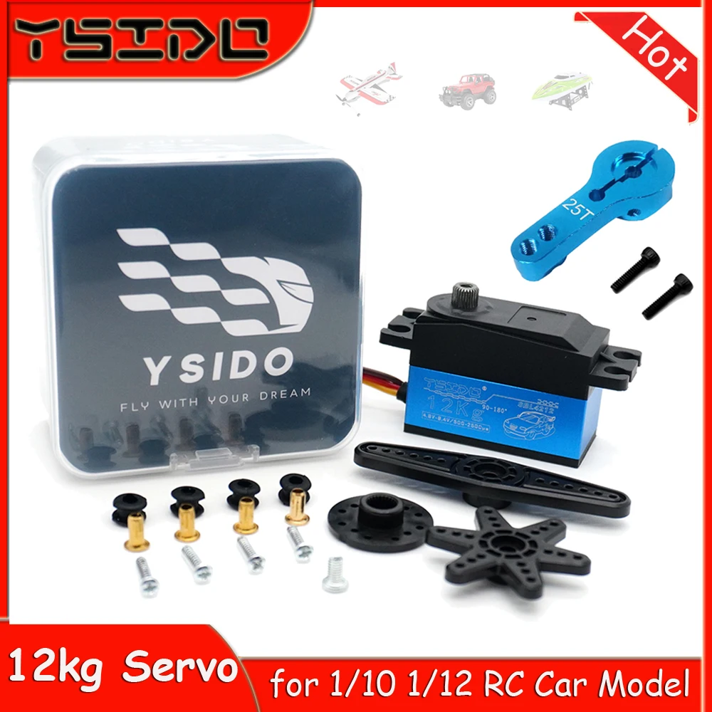 

Низкопрофильный цифровой сервопривод 12 кг с звуковым сигналом 25T для радиоуправляемого автомобиля 1/10 1/12 Wltoys SCX10 TRX4 RC Лодка Робот Вертолет RC Гусеничная модель