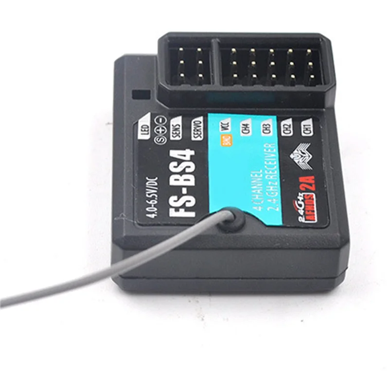 Aa84 2x para receptor flysky FS-BS4 com sistema de estabilização giroscópio para flysky FS-IT4S/FS-GT5 rc acessórios para barco e carro