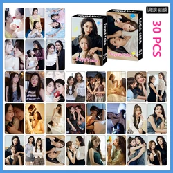 30 Pcs/Set Thai Drama Love Filling Blank FayeYoko Lomo Card Faye&Yoko Mini Postcard HD Photocard Cosplay Gift