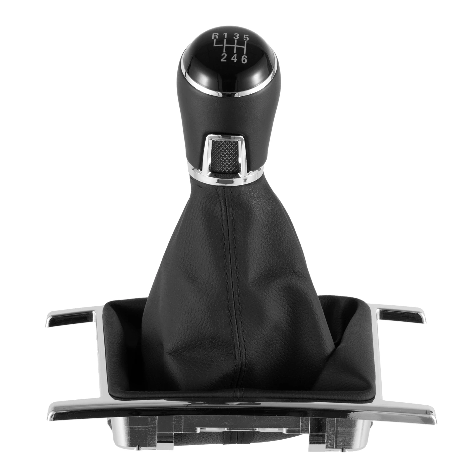 Neues Produkt Schaltknauf 5/6 Gang Innenzubehör für VW Amarok 2010–2022, wunderschöne Autoteile aus Leder im Vintage-Design ﻿ – Detail 3