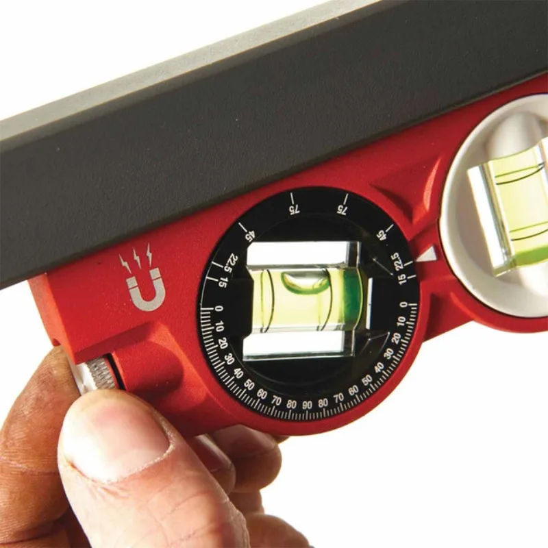 Milwaukee 4932459096 Block Torpedo Level 250mm Magnetic Block Torpedo Level MILWAUKEE Measurement Tools