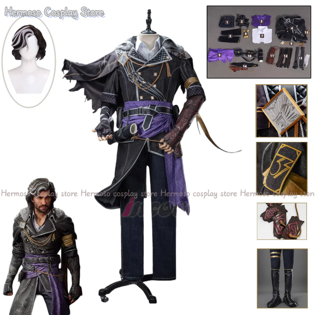 لعبة كلير سبكور: إكسبيديشن 33 فيرسو ‌ زي تنكري شعر مستعار موحد للهالوين كرنفال حفلة عيد الميلاد لعب الأدوار الملابس هدية