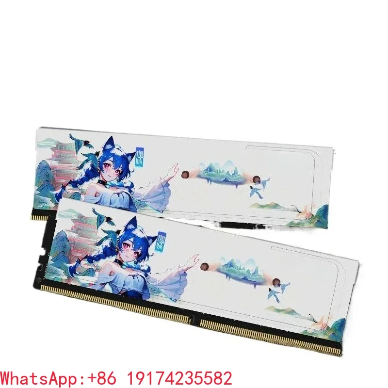 6000MHz 16GB*2 DDR5 Memory Module One-click Overclocking Desktop National Style Vest Strip