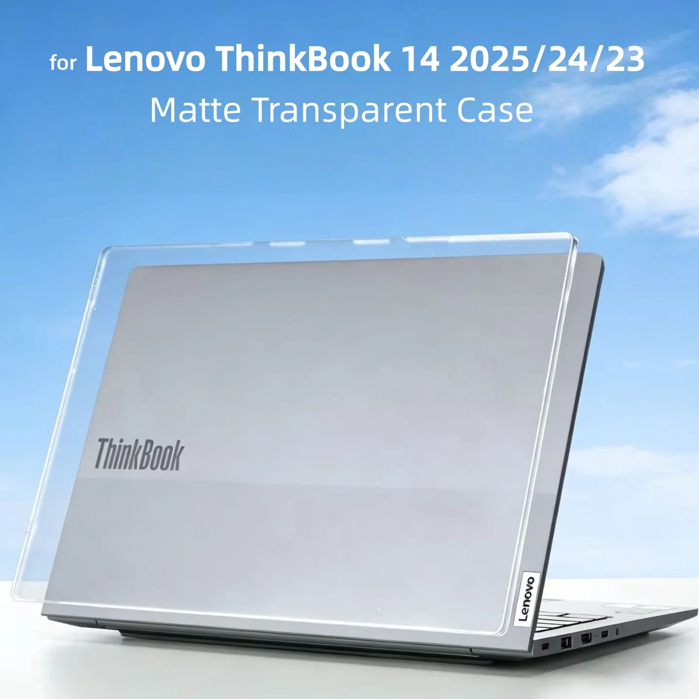 Frosted Hard Cover for 2025-26 Lenovo ThinkBook 14 Case G9/G8/G7/G6/G5 ASP/IAH 14“ Matte Transparent Shell ThinkBook 14 2024